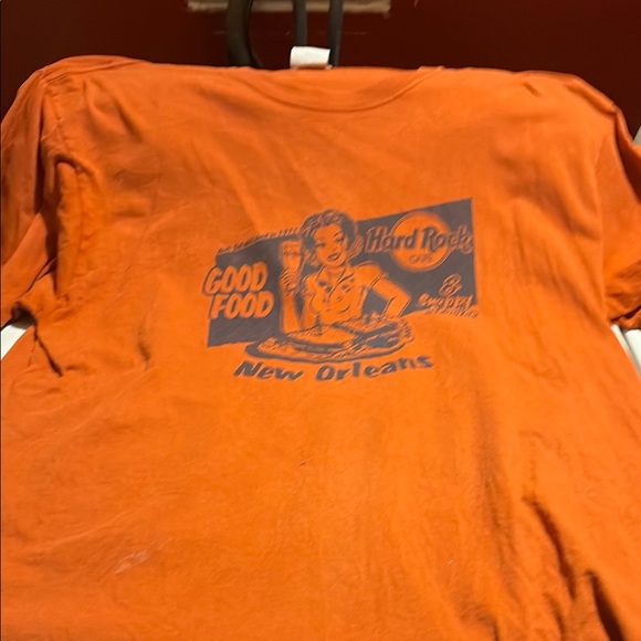 Hard Rock Cafe Other - Vintage Hard Rock Cafe Vibrant Orange.